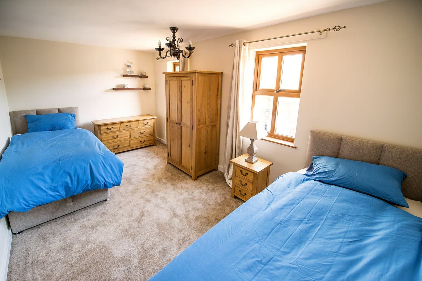 Bedroom Two at Grimwith House — 2 single beds
